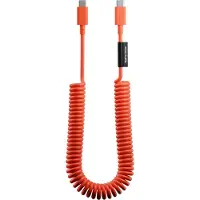 Native Union Pop Cable – USB-C Kabel – USB-C, 2,4 m, 60W (in der Farbe alarmrot)