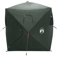 vidaXL Huntingzelt Olivegrün 2-Personen Polyester und Stahl