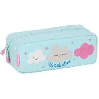 Safta Glowlab Kids Nube Federmäppchen Blau Mann Blau One Size