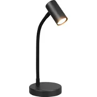 TRIO Tischlampe Taryn Design Schwarz