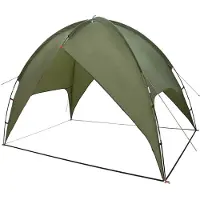 vidaXL Campingzelt mit Regenhaube wasserdicht 3 Personen Olivgrün