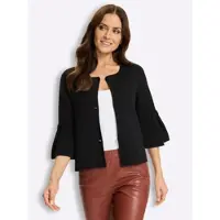 HEINE Strickjacke in schwarz | Gr.: 48