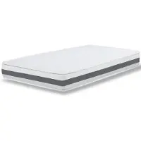 THE WHITE STONE Matratze 90x200 cm aus hypoallergenem Waterfoam, 25
