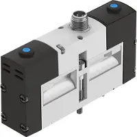 FESTO 2x3/2 NO/NC Monostabil Magnetventil Baugröße 26mm ISO 15407-1 900l/min - 534554