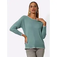 Création L Modal-Mix-Pullover in jade | Gr.: 52