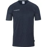 Uhlsport Trainingsshirt "Trainings-T-Shirt Division 28 Kids", Kinder, Gr. 116, blau (marine), Obermaterial: 100% Polyester Pol. recyc.., Shirts Trainingsshirt