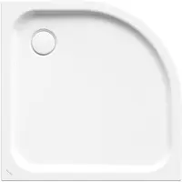 Bette BetteCorner Viertelkreis-Duschwanne, gleichschenklig, mit BetteGlasur Plus, 900x900x35mm, 5429-004PLUS, Farbe: Edelweiss matt
