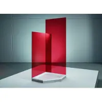 Bette BetteCaro Fünfeck-Duschwanne, gleichschenklig, 800x800x35mm, 5319-006, Farbe: Jasmin