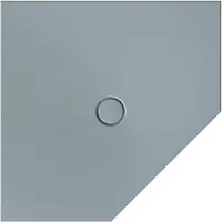 Bette BetteFloor Caro Fünfeck-Duschwanne mit BetteAntirutsch Pro, 1000x1000mm, 7211-412AE, Farbe: Quartz matt