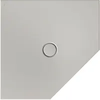 Bette BetteFloor Caro Fünfeck-Duschwanne mit BetteAntirutsch Pro, 900x900mm, 7191-410AE, Farbe: Silver matt