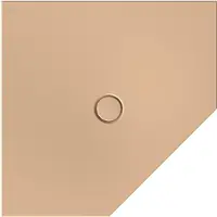 Bette BetteFloor Caro Fünfeck-Duschwanne mit BetteGlasur Plus, 1000x1000mm, 7211-003PLUS