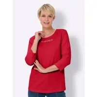 Sieh an! 3/4-Arm-Shirt in rot | Gr.: 52