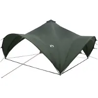 Syfax Party-Zelt Armeegrün 500 x 500 x 352 cm Polyester und Stahl