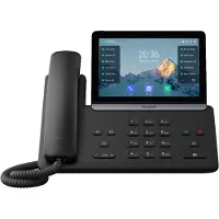 Yealink -SIP-T88W, IP-Telefon, Schwarz, Drahtgebundenes & drahtloses Handgerät, Tisch/Bank, 1000 Eintragungen, Tasten