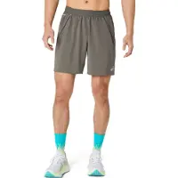 Asics - Road 2-n-1 7'' Short - Laufshorts Gr S grau