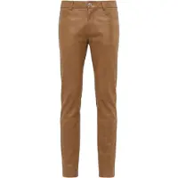 RICANO 5-Pocket-Hose "Lederhose PND (Stretch)" Handgefertigt aus echtem Leder