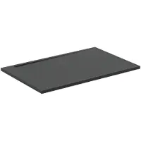 Ideal standard Ultra Flat S i.life Rechteck-Brausewanne, 1400x900x36mm, T5592FV, Farbe: Schiefer