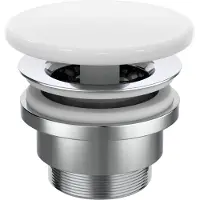 Ideal standard Schaftventil, Version: nicht verschließbar, E2114V1, Farbe: Seidenweiß