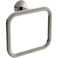 Ideal standard La Dolce Vita Handtuchring rechteckig, unsichtbare Befestigung, 218x79x209mm, T5501GN, Farbe: Silver Storm