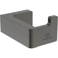 Ideal standard Conca Cube Handtuchhaken, verdeckte Befestigung, T4506A5, Farbe: Magnetic Grey