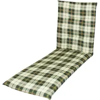 Doppler Auflage für Rolliege Spot 195 x 60 x 5 cm grün beige