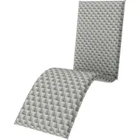 Doppler Liegenauflage 170 x 48 x 6 cm 50 % Baumwolle, 50 % Polyester grau