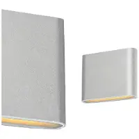 Azzardo Cremona S LED Leuchte Weiß, IP54 Schutz, 11,5 x 9 x 2,9 cm