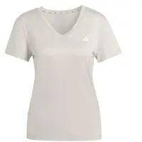 Adidas - Women's Workout Essentials V-Neck T-Shirt - Funktionsshirt Gr XS beige/grau