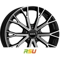 Mak Asphalt black mirror 9x21 ET29 - LK5/110 ML65.1 Alufelge schwarz