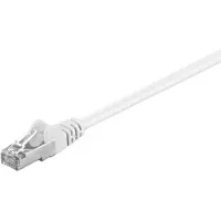 Goobay 30x 93481 CAT 5e Patchkabel, SF/UTP, weiß, 15 m - Kupferummantelter Aluminiumleiter (CCA)