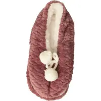Ciocca Pantoffel Hausschuh Frau Hausschuh rutschfest weich und warm Hauskleidung Artikel HD054A, 1-36/38, Poliestere 100%