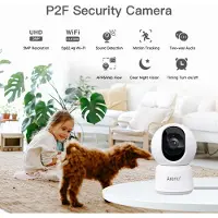 Arenti Indoor Wi-Fi UHD 3K/Pan Tilt Zoom Priv Cam - Netzwerkkamera