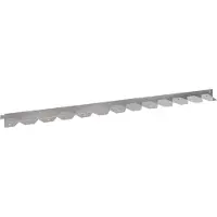 Syfax 30 Rasenkanten, 102 x 4 x 4 cm, Stahl, silberfarben