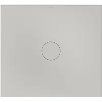 Bette BetteAir Duschfliese mit BetteGlasur Plus, 1100x1000mm, 7360-410PLUS, Farbe: Silver matt