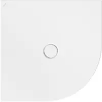 Bette BetteFloor Corner Viertelkreis-Duschwanne mit BetteGlasur Plus, 900x900mm, 5421-414PLUS