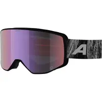 Alpina Venet M Q glacier - black matt mirror pink (34) one size