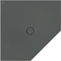 Bette BetteFloor Caro Fünfeck-Duschwanne mit BetteAntirutsch Pro, 1000x1000mm, 7211-403AE, Farbe: Smoke matt