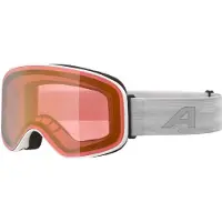 Alpina Slope V white matt mirror red (11) one size