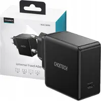 Choetech Schnellladegerät USB-C, PD, 60 W, 3 A - Schwarz