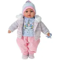 Adar Babypuppe mit Soundeffekten und Tragetasche