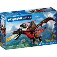 Playmobil Knights 72114 Schwarzer Drache