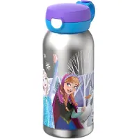Mepal Campus Isolierflasche mit Klappdeckel 500 ml - Frozen Friends - Anna und Elsa