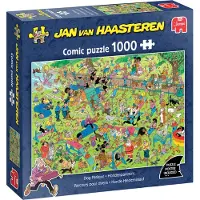 Jan van Haasteren - Hunde - Hindernislauf (1000 Teile), 1000 Stück(e), Landschaft, 15 Jahr(e)