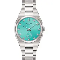 Bulova Nur Zeit Silber Kollektion Surveyor Ladies - frau