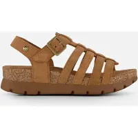 Panama jack Sasha Sandalen Plat - cognac - Maat 39