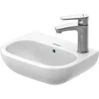 Duravit 0705360008 Handwaschbecken D-Code 360 mm mit ÜL,