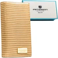 Peterson Damen Geldbörse Leder+PU PTN PS1431-CRV-2364 Khaki
