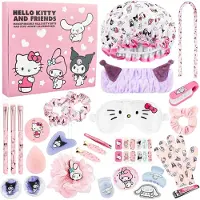 Cerdá Hello Kitty Adventskalender 2025 Beauty & Accessoires für Frauen & Teenager Mädchen, 24 Überraschungen, Make-up, Pflege, Kosmetik, Weihnachtsgeschenk