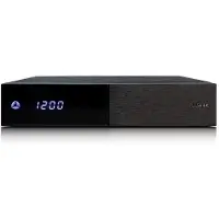 Abcom AB PULSe 4K UHD 1xDVB-S2X Sat Receiver (Linux E2, PVR, H.265, HDR10, CI, MicroSD, LAN, schwarz)