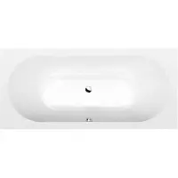 Hak Handelsagentur Koch VIVA B Rechteckwanne mit Füßen 185 x 80 x 47 cm, weiß